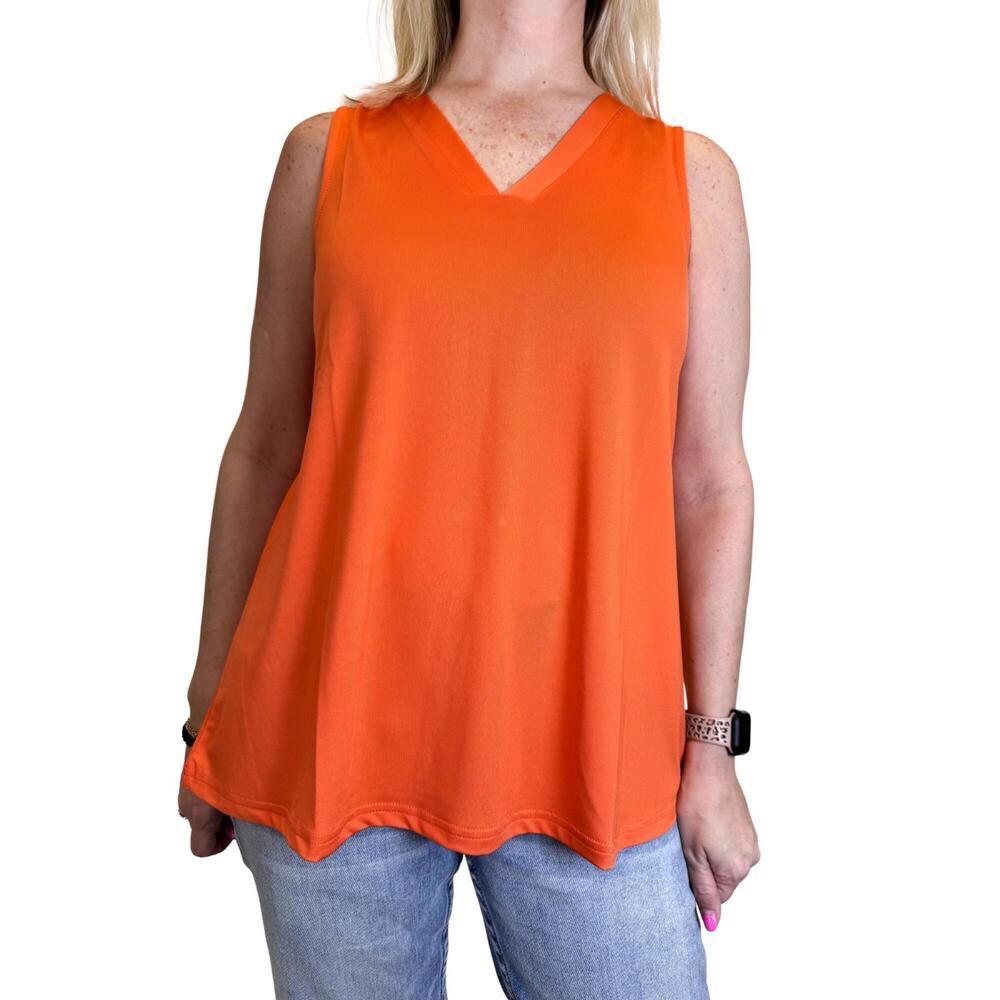 NEW TOP IT OFF amy top in orange